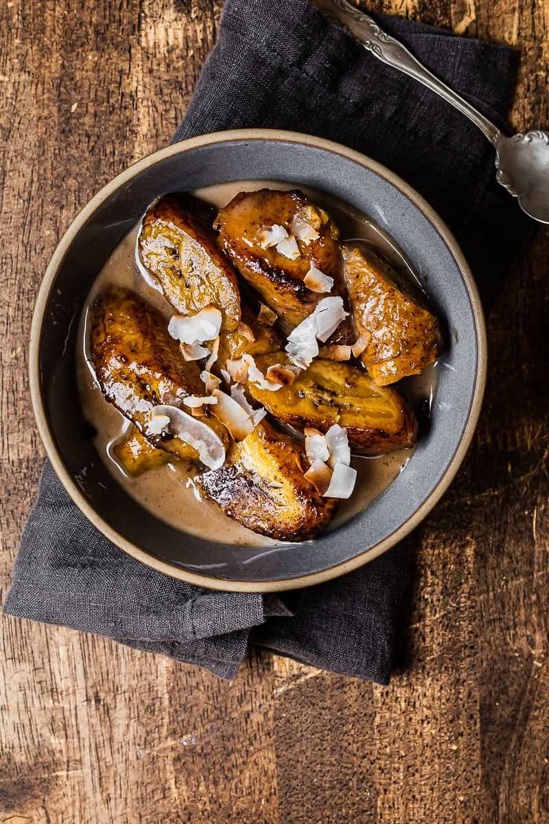 Sweet Plantains in Coconut Milk