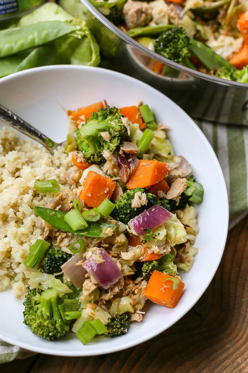 Tuna Stir-Fry