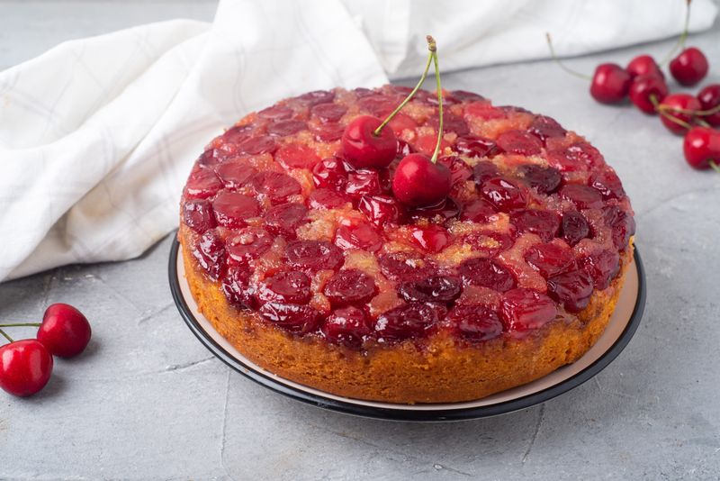 Cherry Upside-Down Cake