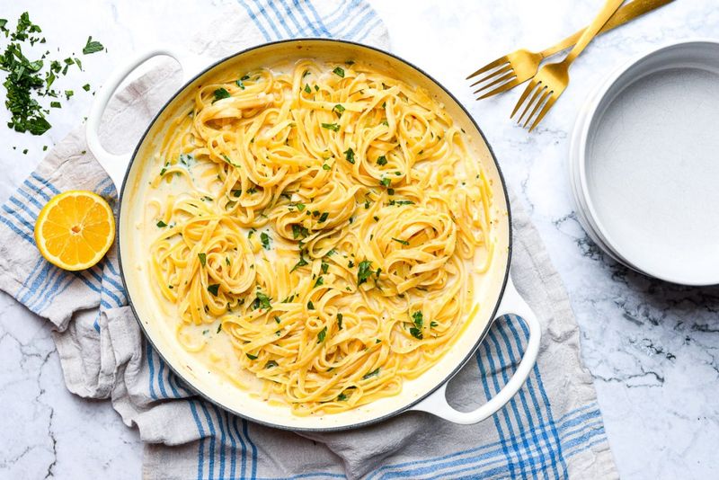 One-Pot Garlic Butter Pasta