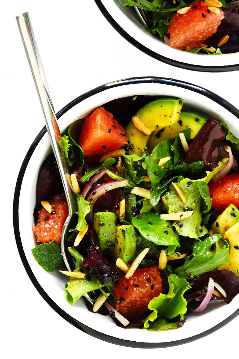 Mixed Greens With Citrus And Avocado