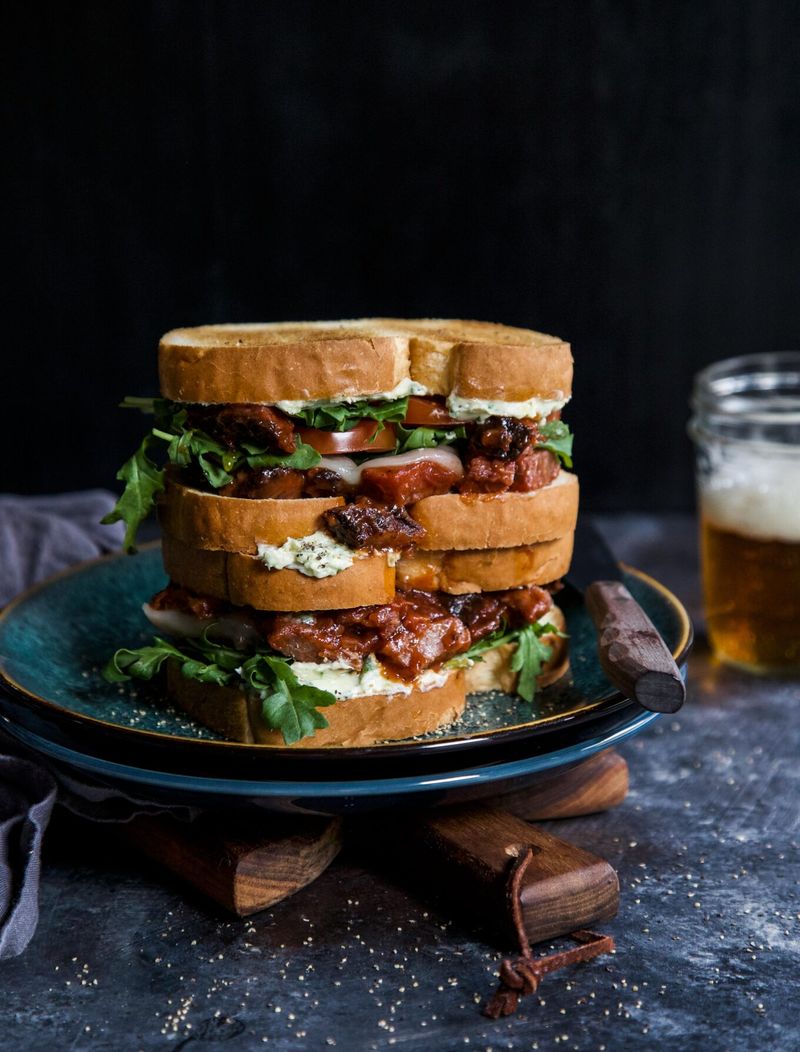 Kansas – BBQ Burnt Ends Grilled Cheese