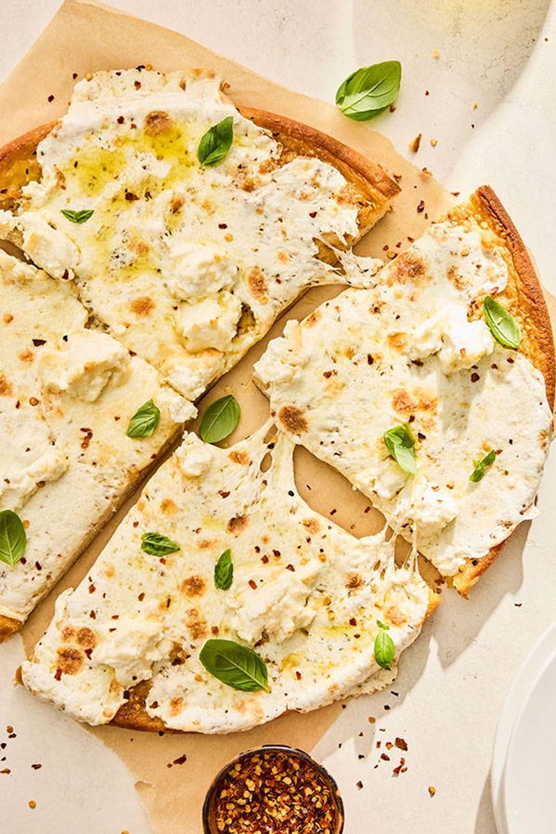 Brussels Sprouts and Asiago Pizza