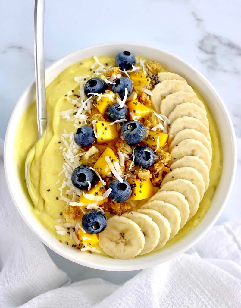 Mango Banana Cereal Bowl