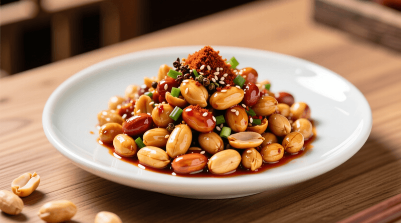 Soy-Garlic Roasted Nuts
