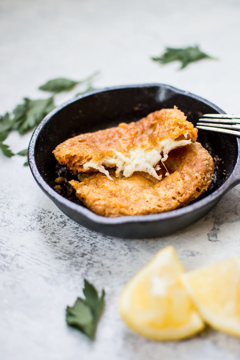 Saganaki (Fried Cheese)