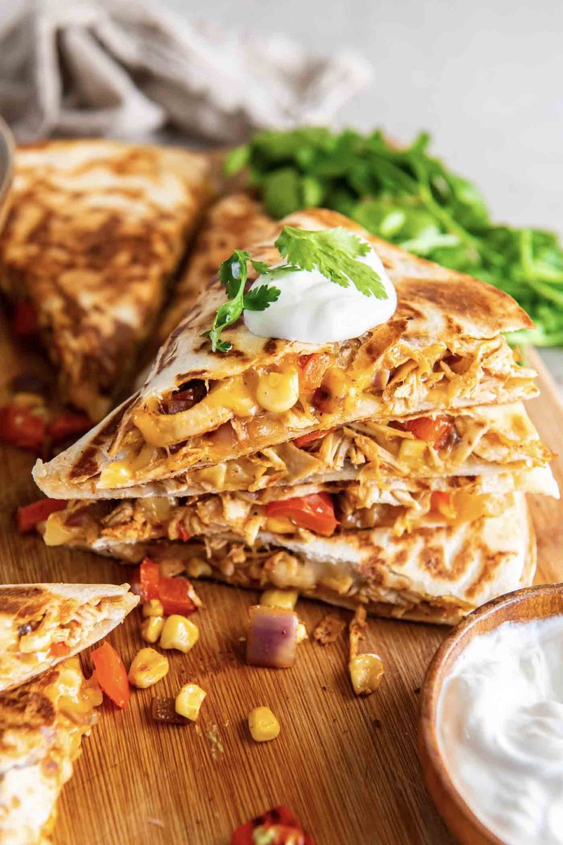 Chicken Quesadillas