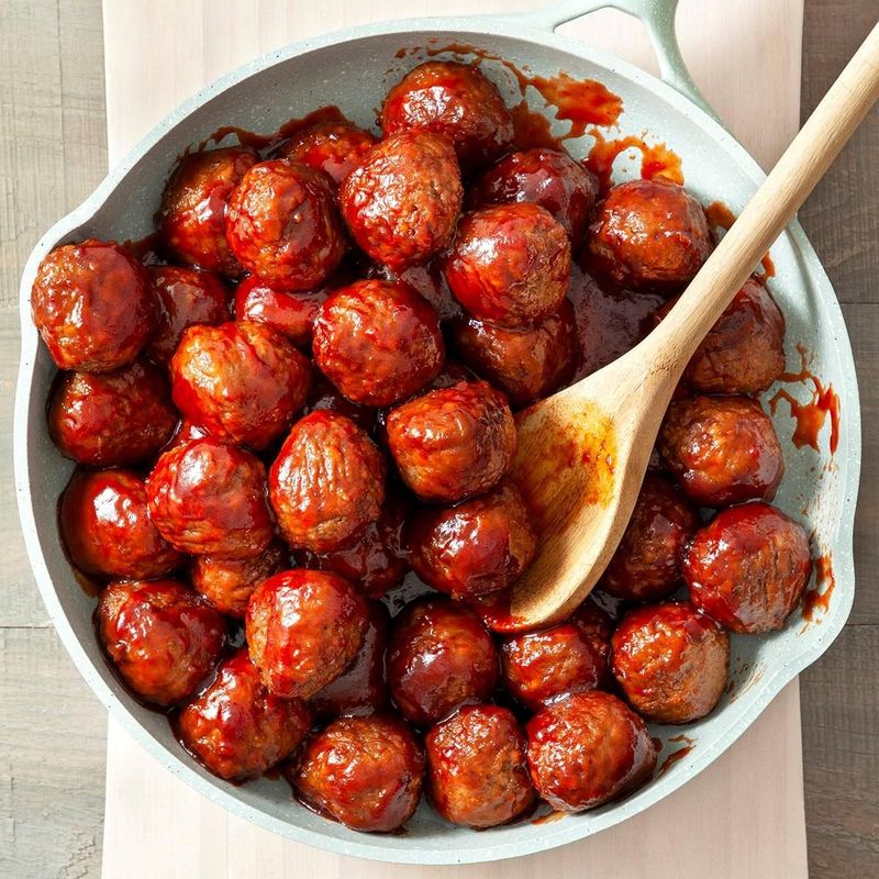 Meatballs (BBQ, grape jelly chili, or marinara)