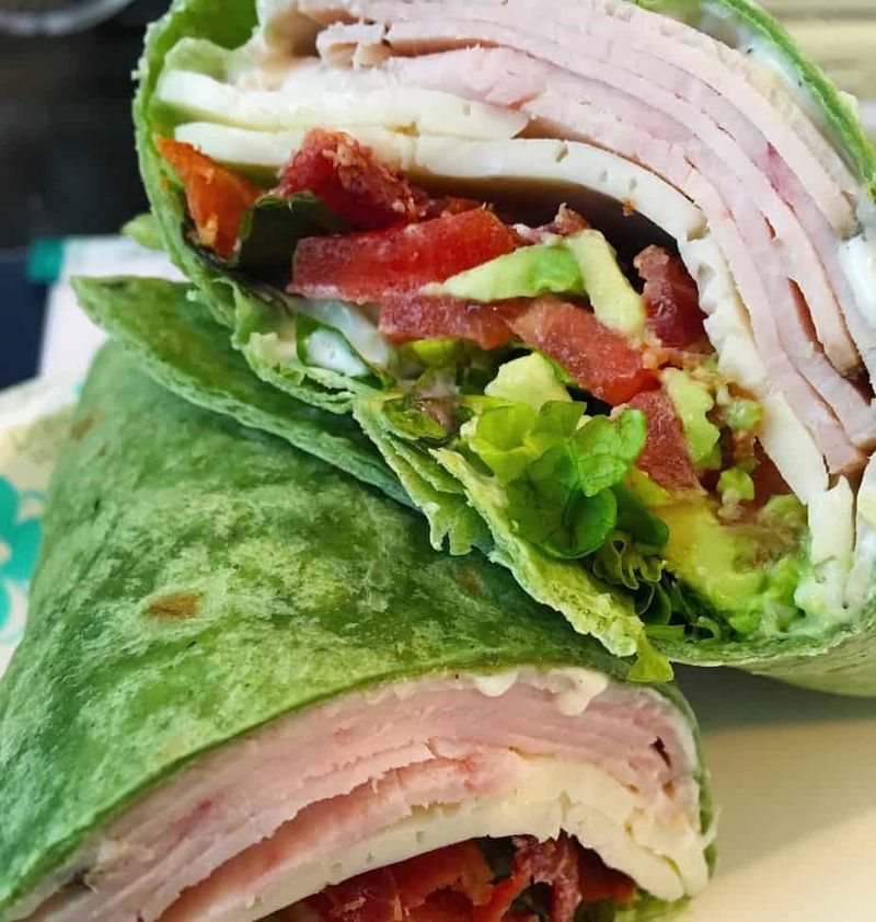 California Turkey Club Wrap