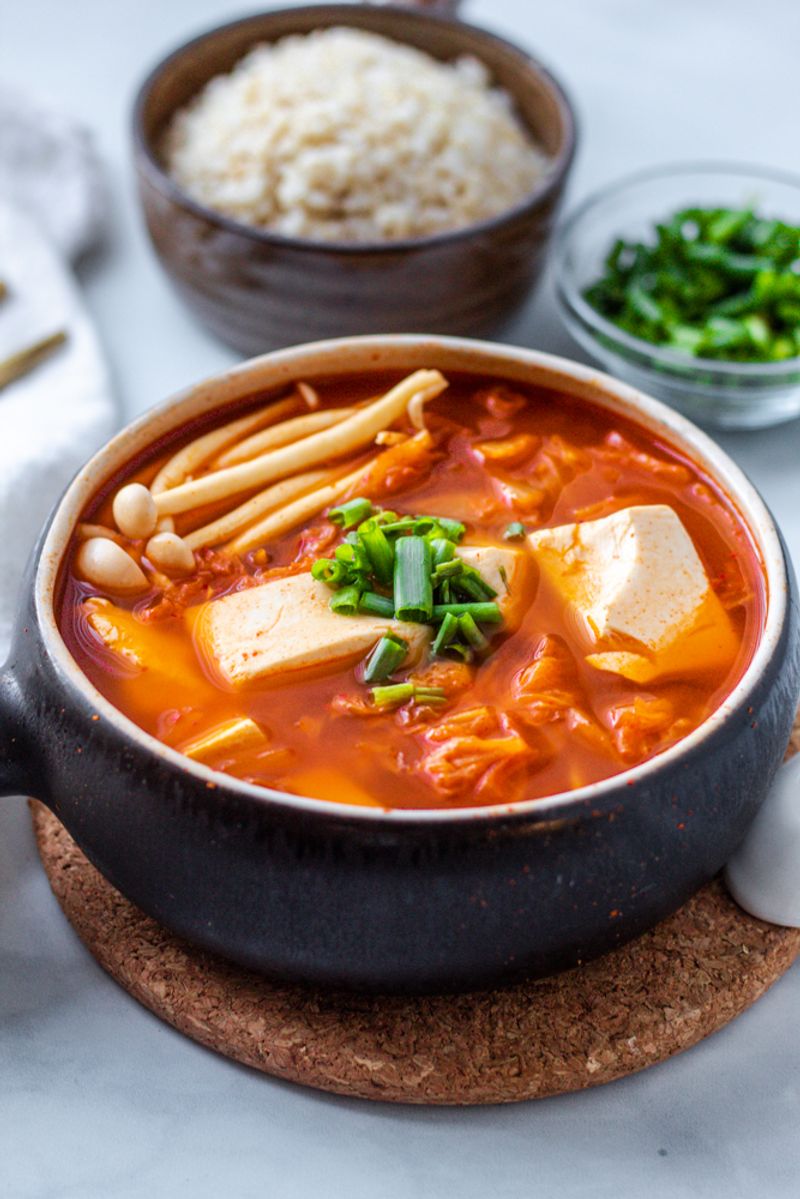 Kimchi soup shortcut