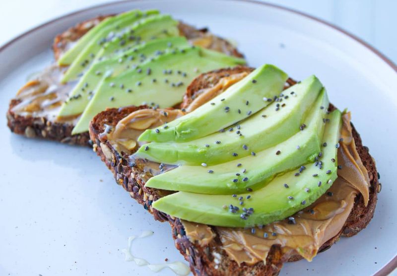 Avocado on Toast or Crackers