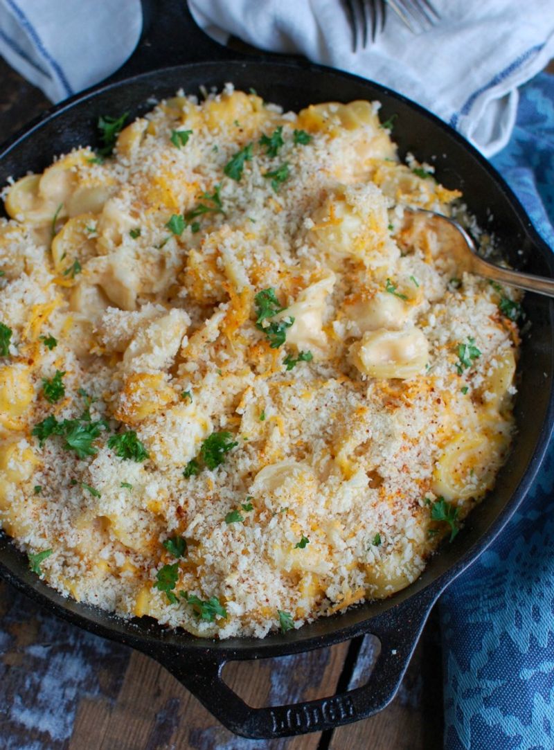 Lentil Mac And Cheese Bake