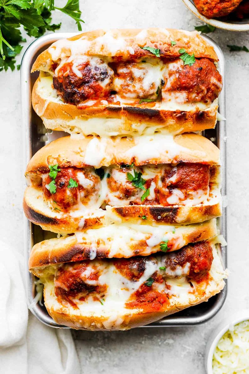 Meatball Subs With Store-Bought Meatballs