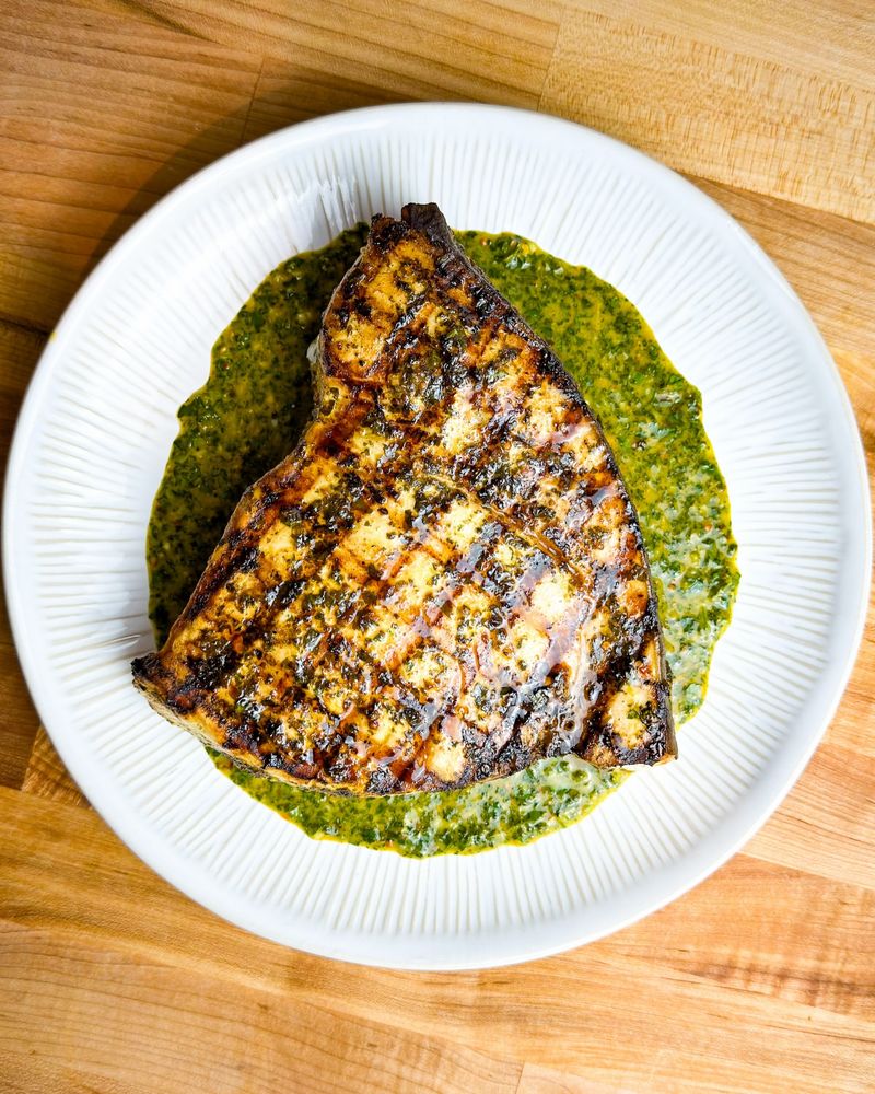 Smoked Paprika and Oregano Grilled Swordfish