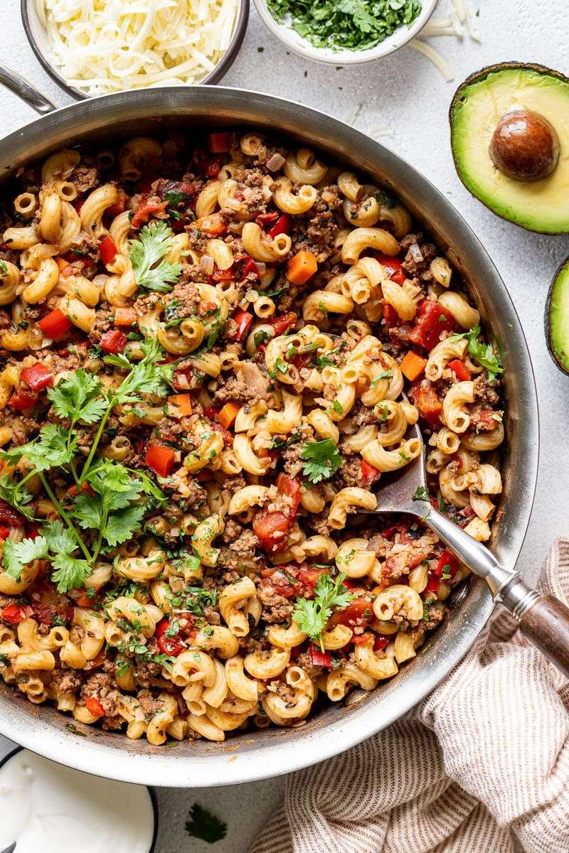 Beefy Mac With Hidden Veg