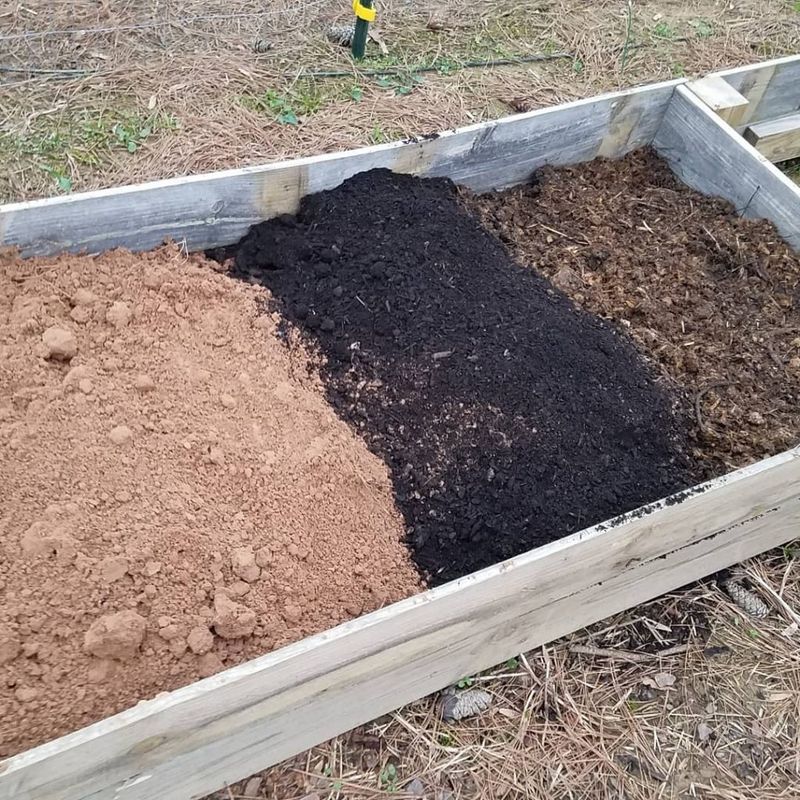 There are cases when adding new soil makes sense