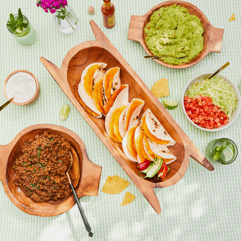 Crunchy + Soft Tortilla Options