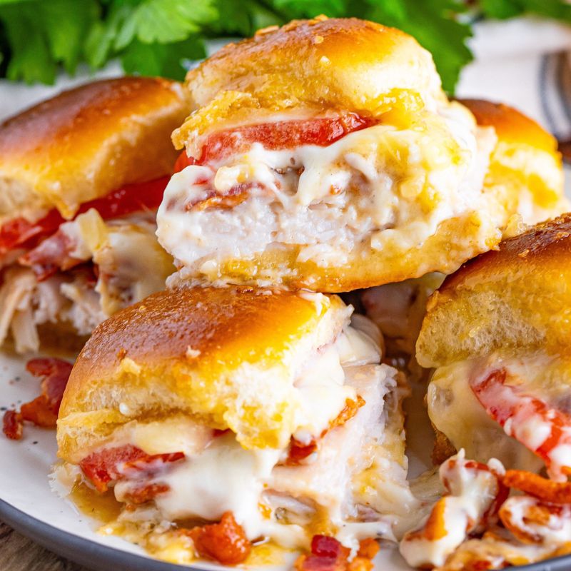 Kentucky Hot Brown Sliders