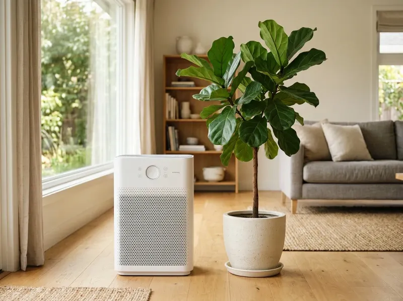 Improve indoor air without relying on houseplants