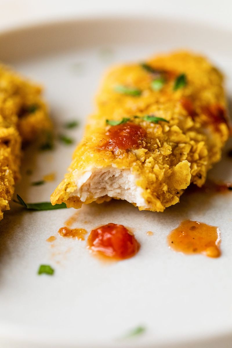Corn Tortilla Chicken Breading