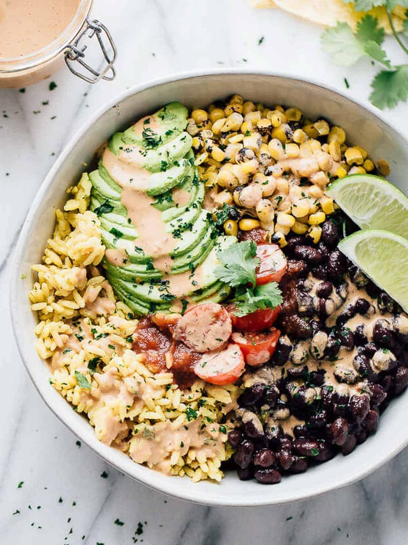 Black Bean Burrito Bowls