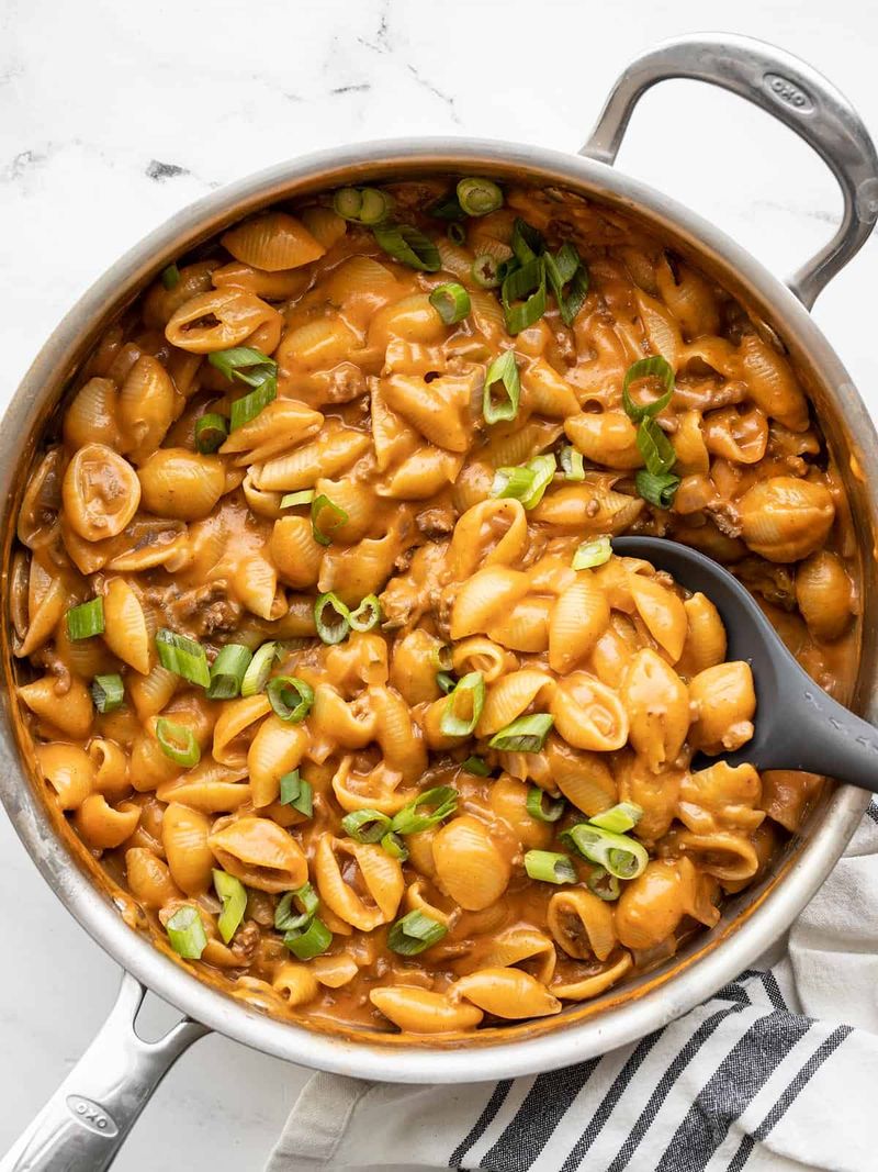 Cheeseburger Skillet Pasta