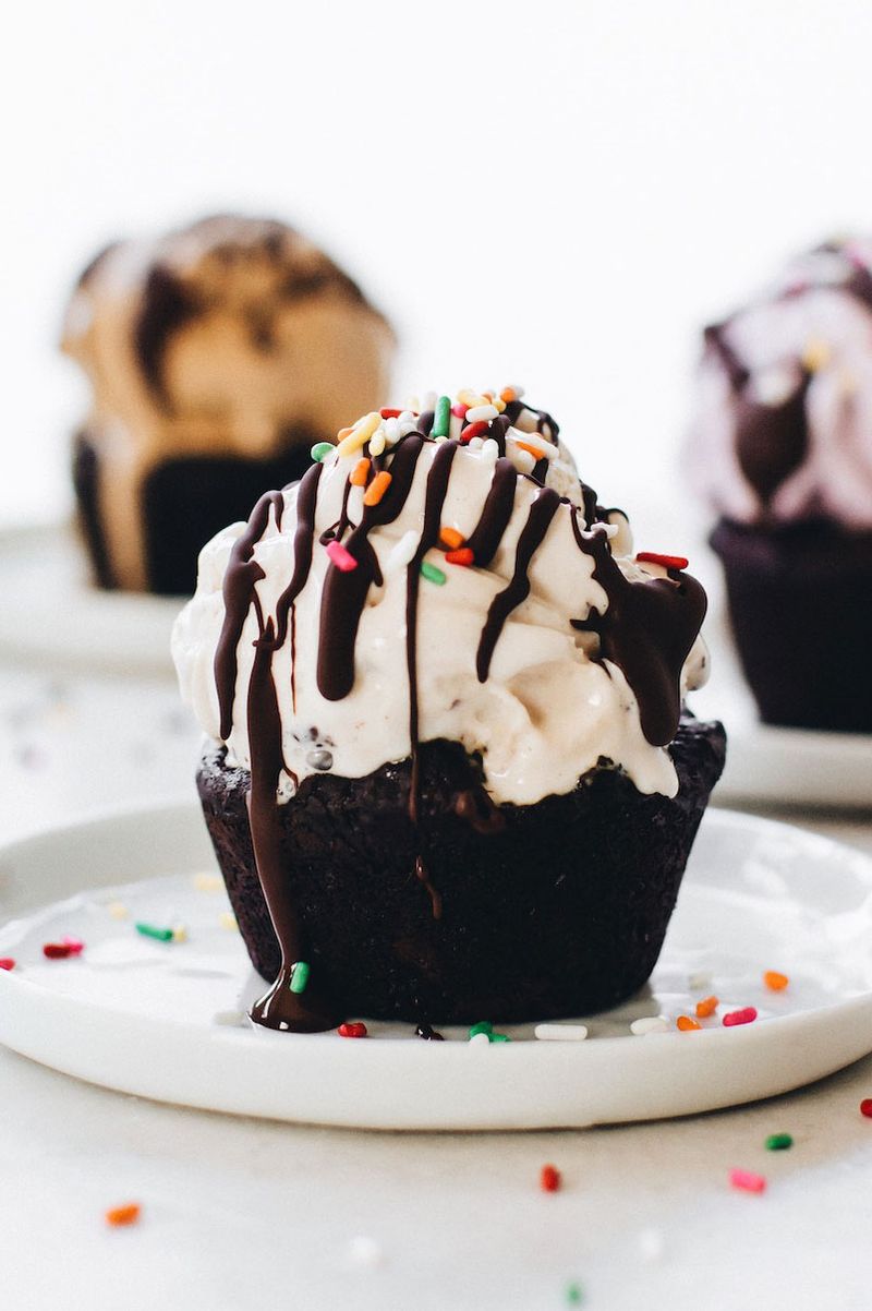 Brownie Sundae Cups