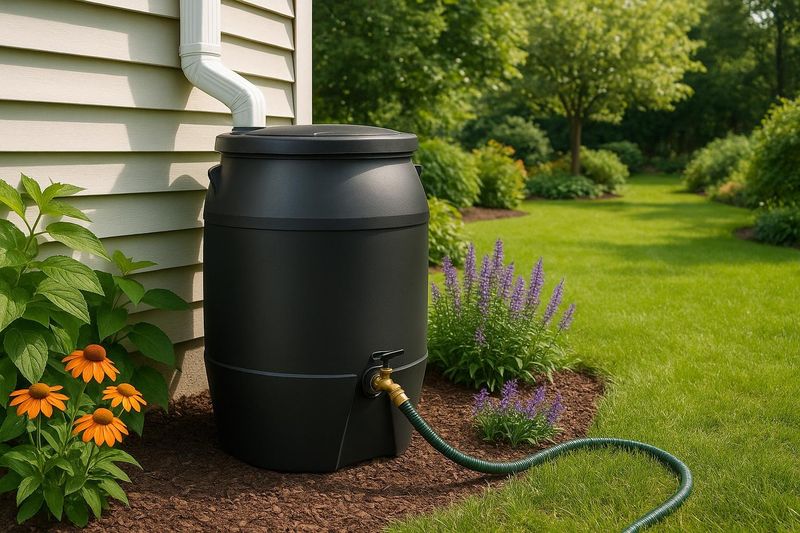 The barrel needs maintenance between storms