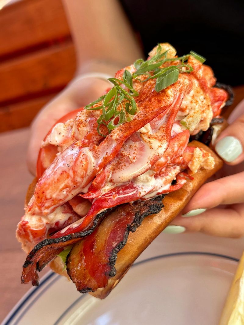 Maine: Bacon Lobster Roll