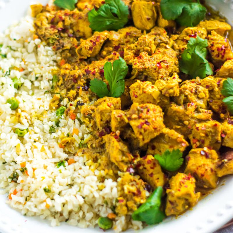 Crockpot Chicken Curry With Coconut Milk