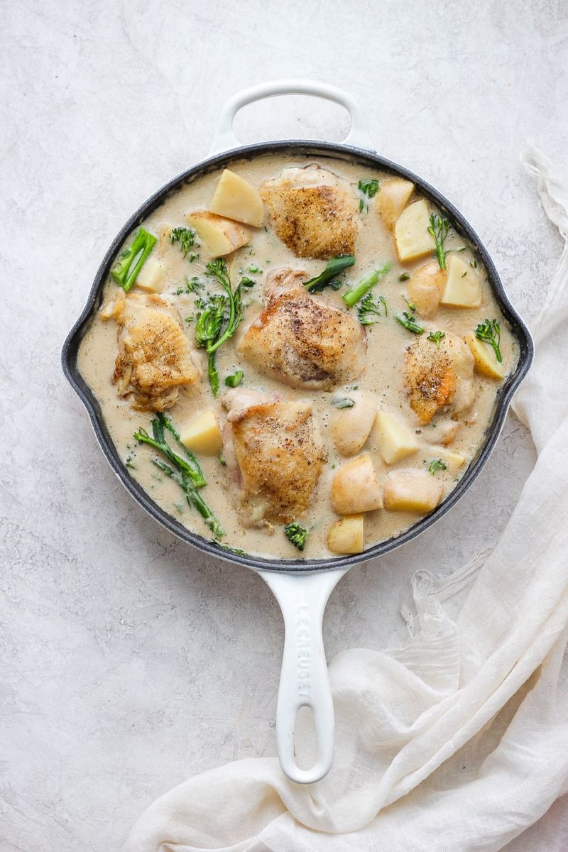 Dairy-Free Dijon Chicken Skillet