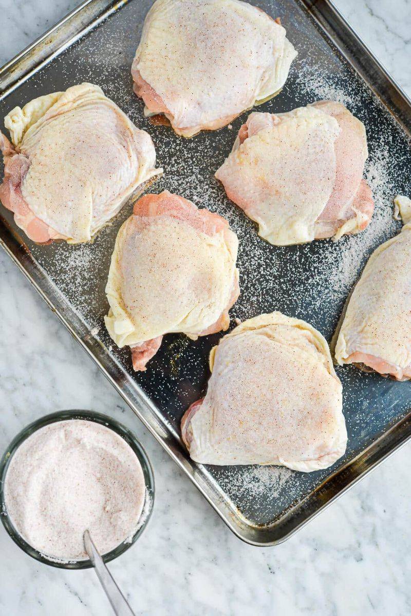 Salt the Chicken Well in Advance