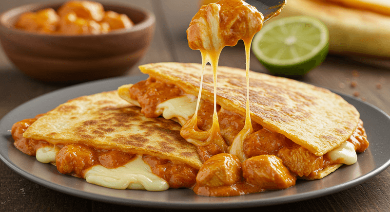 Chicken Tikka Quesadillas