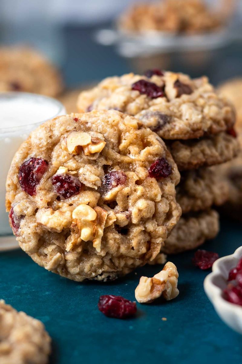 Cranberry Walnut Oatmeal Cookies
