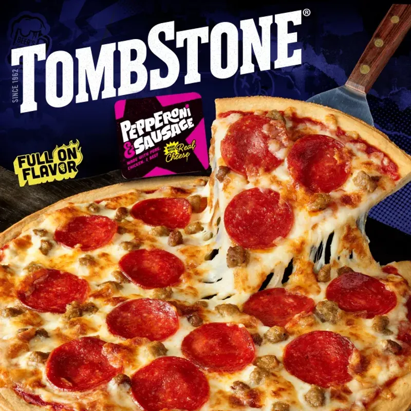 Tombstone Loaded Sausage & Pepperoni