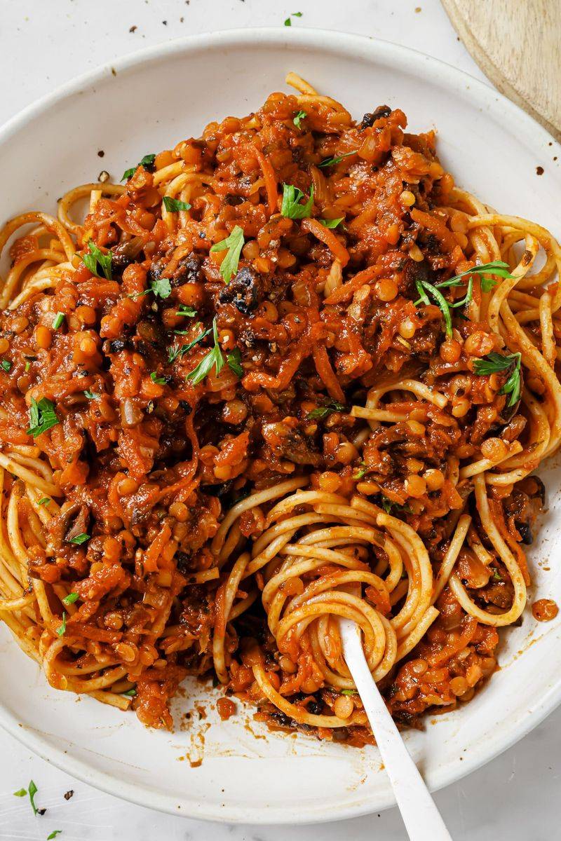 Lentil Bolognese