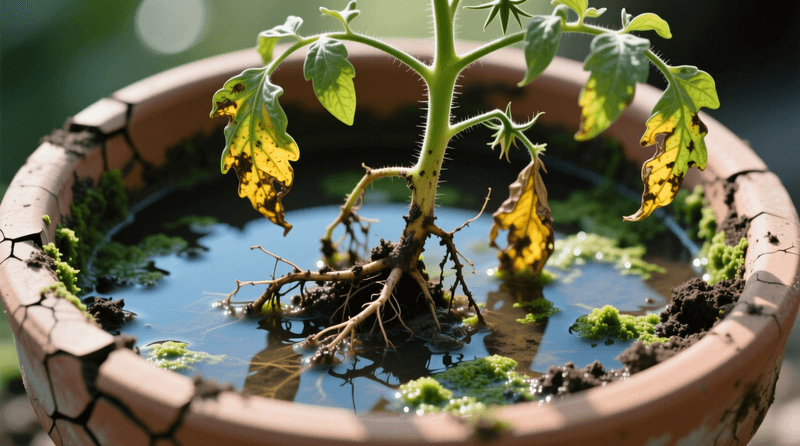 Overwatering or Soggy Soil