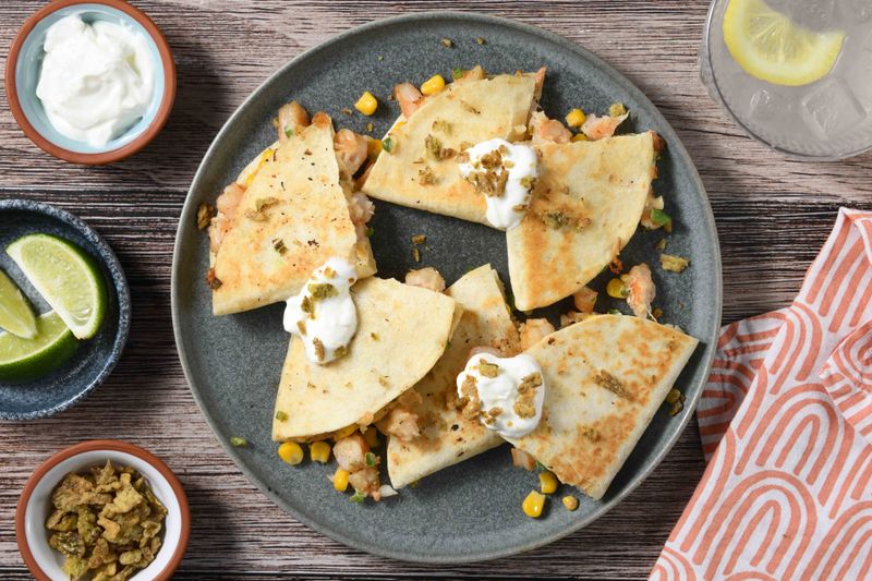 Kale and Arugula Quesadillas