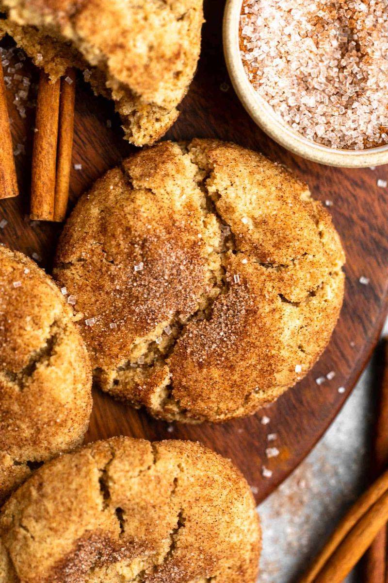 Almond Flour Snickerdoodles