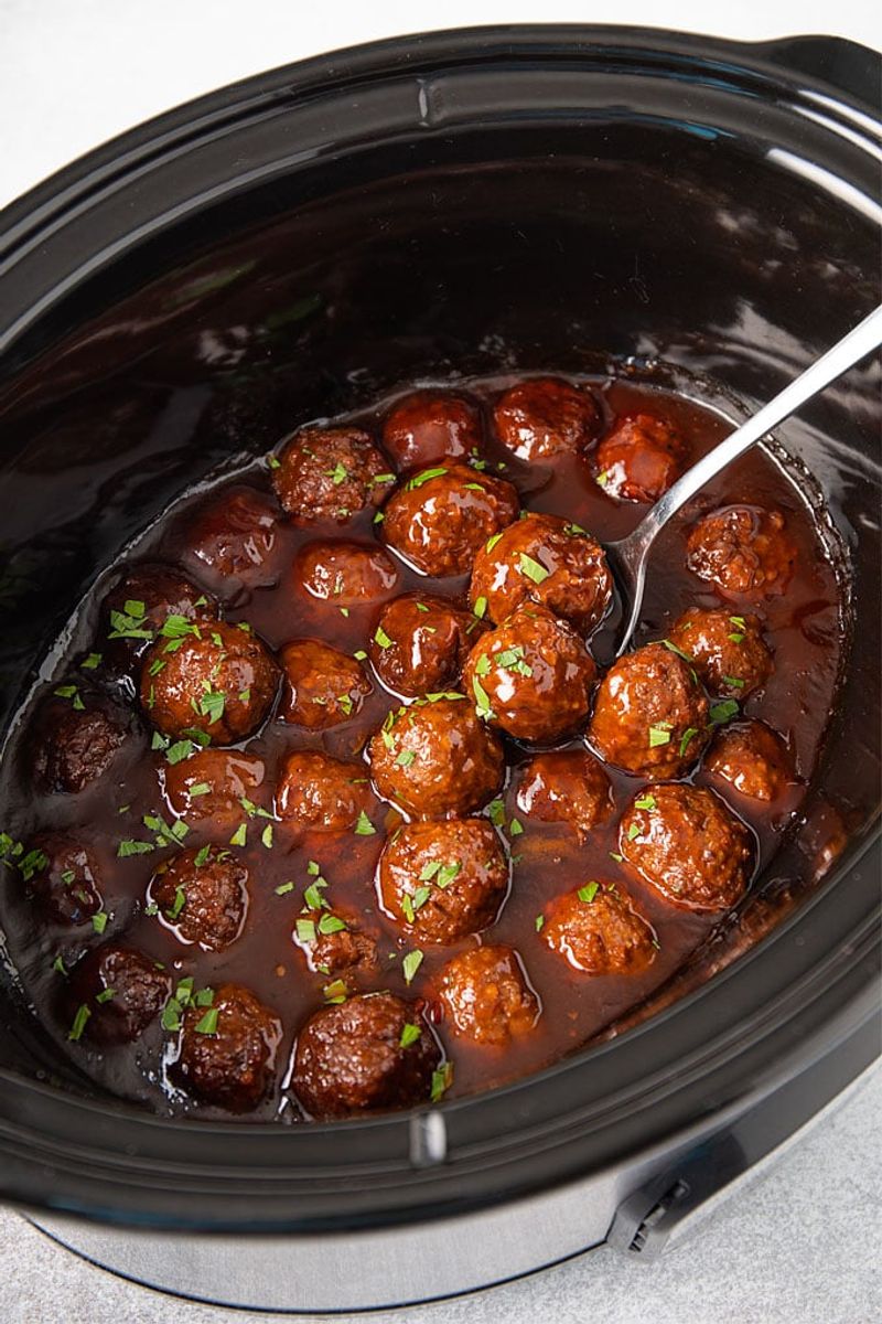 Bourbon BBQ Meatballs