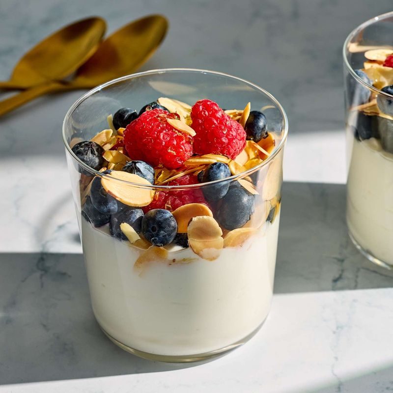 Greek Yogurt Parfait with Berries and Nuts