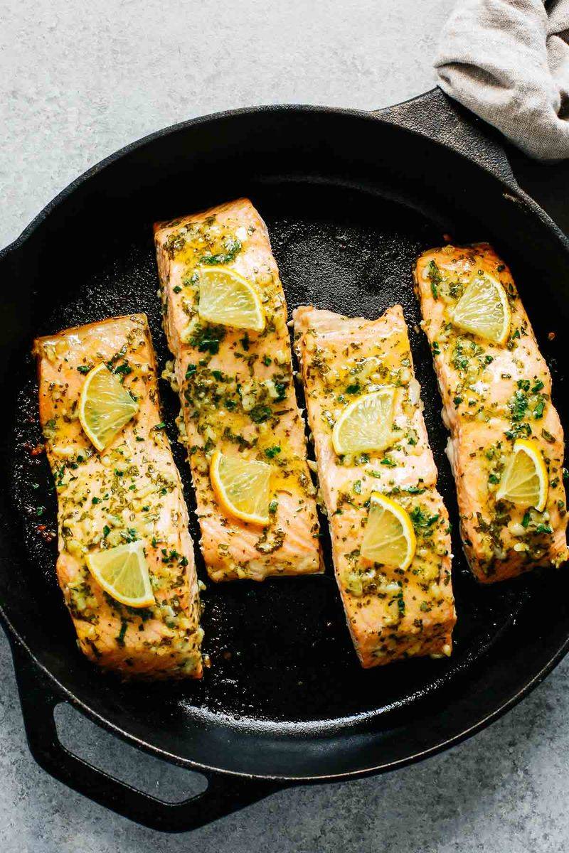 Baked Salmon With Dijon
