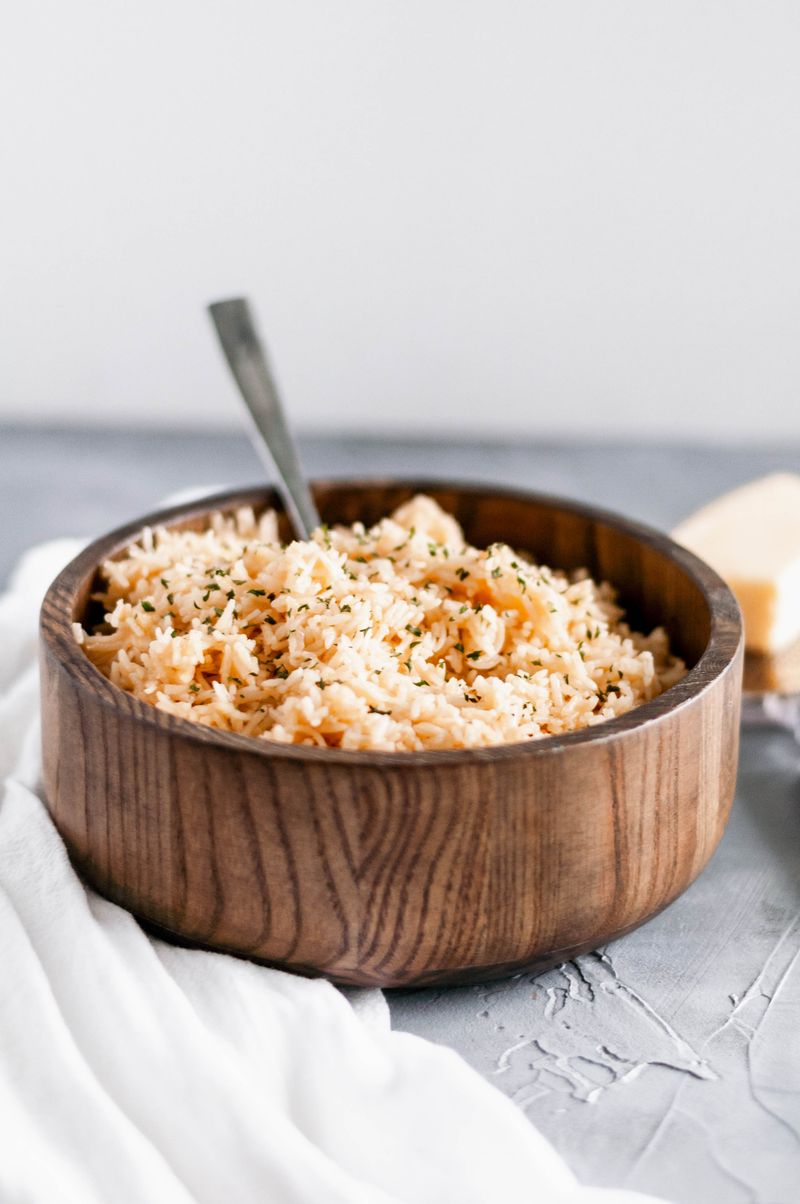 Garlic Parmesan Rice