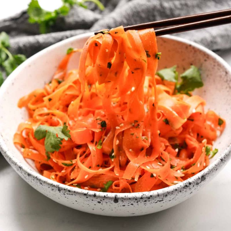 Carrot Ribbon Salad With Citrus