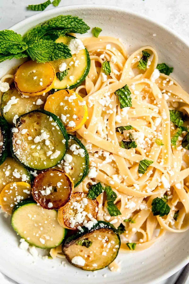 Lemon Zucchini Pasta