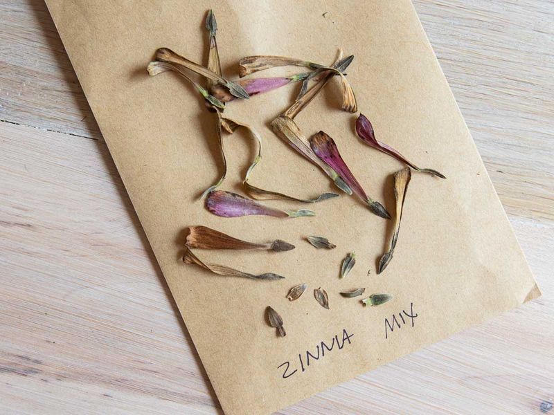 Store only dry seed, with its label