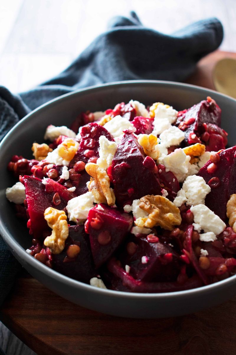 Lentil and Roasted Beet Salad