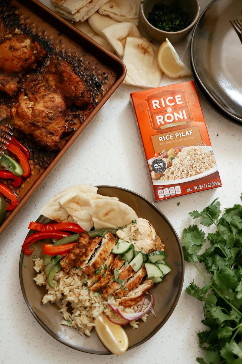 One-Pot Chicken Shawarma Rice