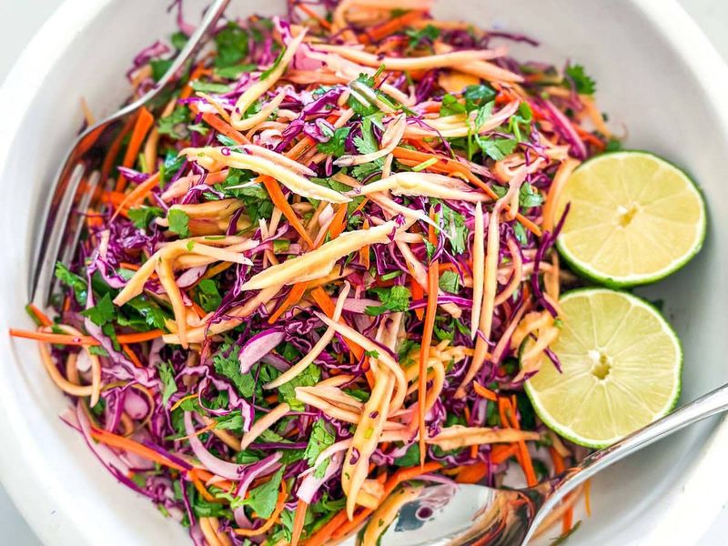 Tropical Mango Slaw