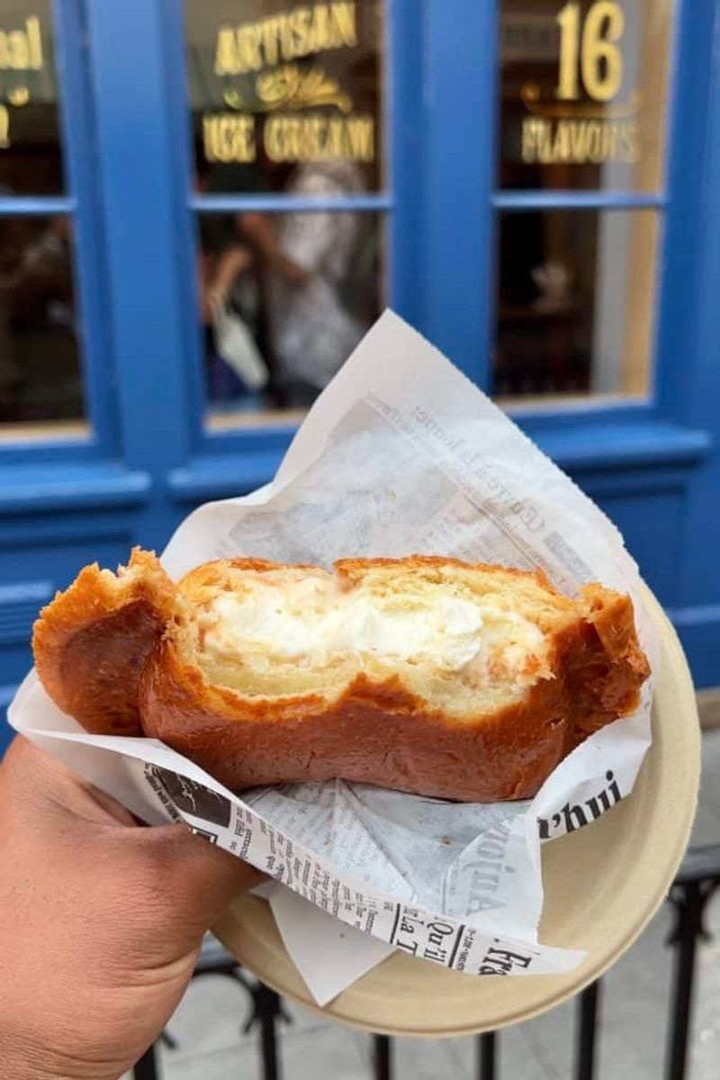 Brioche Ice Cream Sandwich